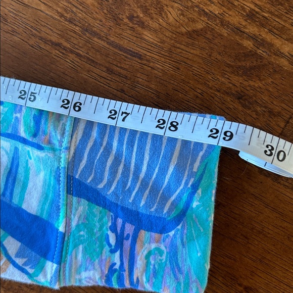 Lilly Pulitzer women’s half zip long sleeve aboat time print shirt size XS - Picture 8 of 8